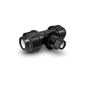 سه راهی تبدیلی پیچی پلی اتیلن