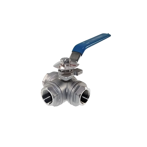 شیر بال ولو سه راهی دنده ای استنلس استیل