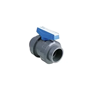 شیر توپی مهره دار چسبی UPVC