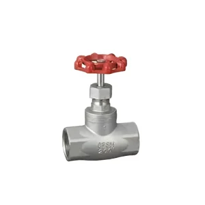 شیر گلوب دنده ای استنلس استیل