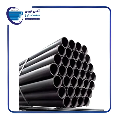 لوله سیاه درزدار غیر تست (پلیسه)