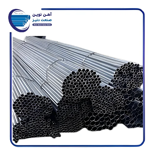 لوله گالوانیزه درزدار غیر تست (گلخانه‌ای)
