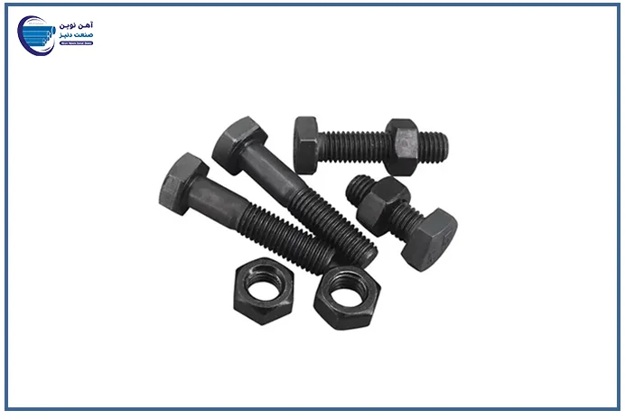 پیچ و مهره سیاه گالوانیزه