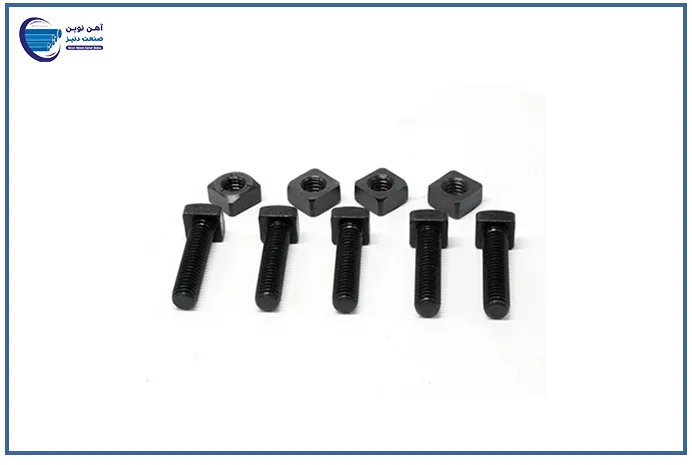 پیچ و مهره سیاه گالوانیزه1